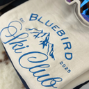 Bluebird Ski Club Crop Sweater
