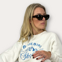 Bluebird Ski Club Crop Sweater