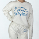 Bluebird Ski Club Crop Sweater