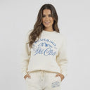 Bluebird Ski Club Crop Sweater